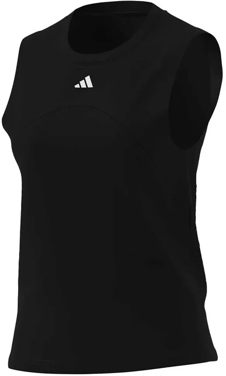 Adidas Match Pro Mouwloos T-shirt Zwart