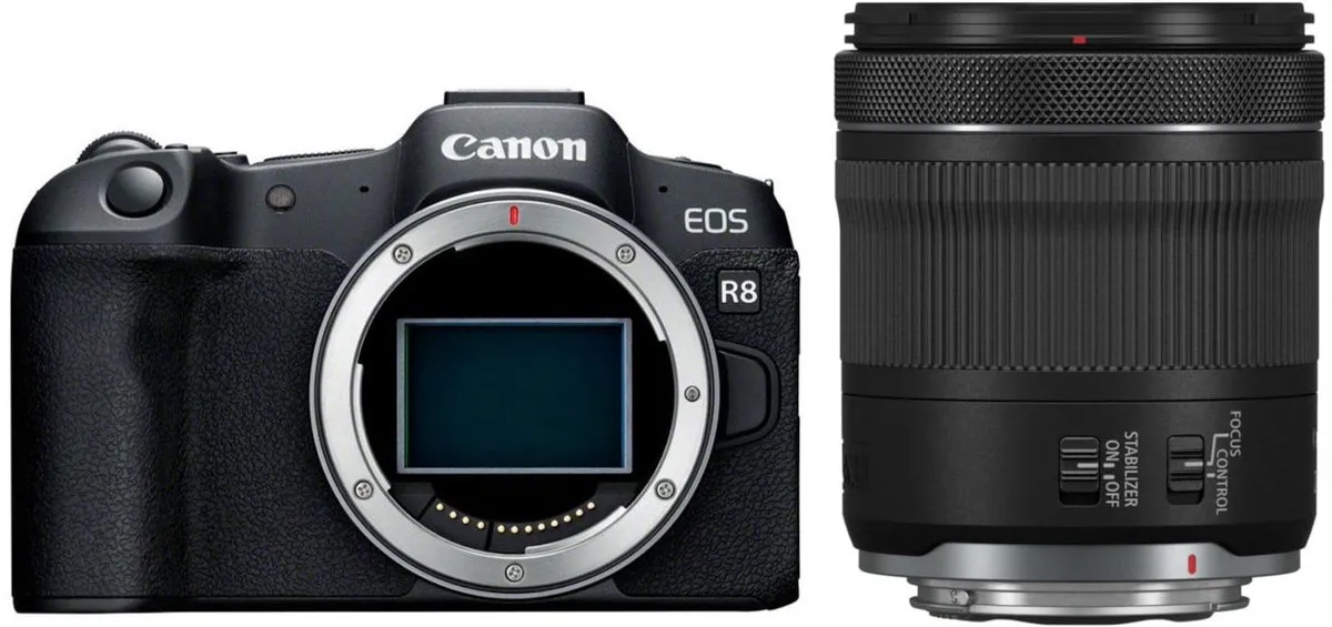 Canon EOS R8 RF 24-105 f/4-7.1 - 40fps - Zwart