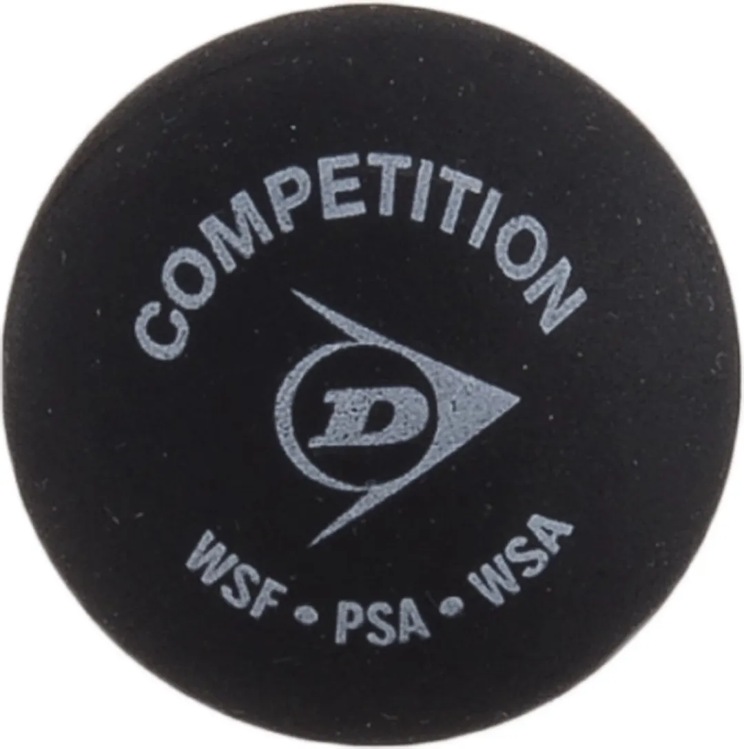 Dunlop Competition Squashbal - 10 Stuks - Zwart
