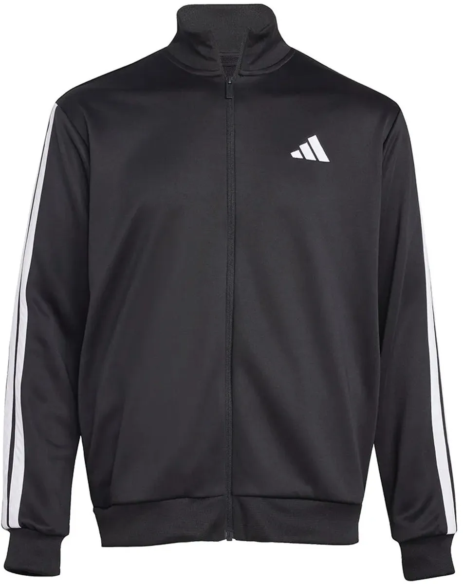 Adidas Basic 3 Stripes Trainingspak - Zwart L