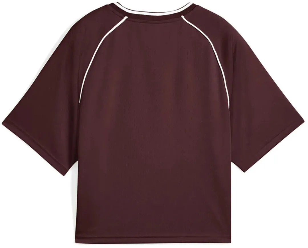 PUMA Ess Relaxed Cropped T-shirt - Rood - 2XS