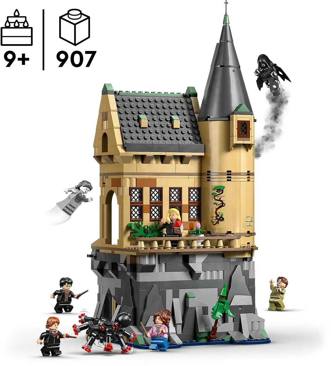 LEGO Harry Potter Zweinstein Ziekenzaal 76463 - 907 Stukken - 7 Minifiguren