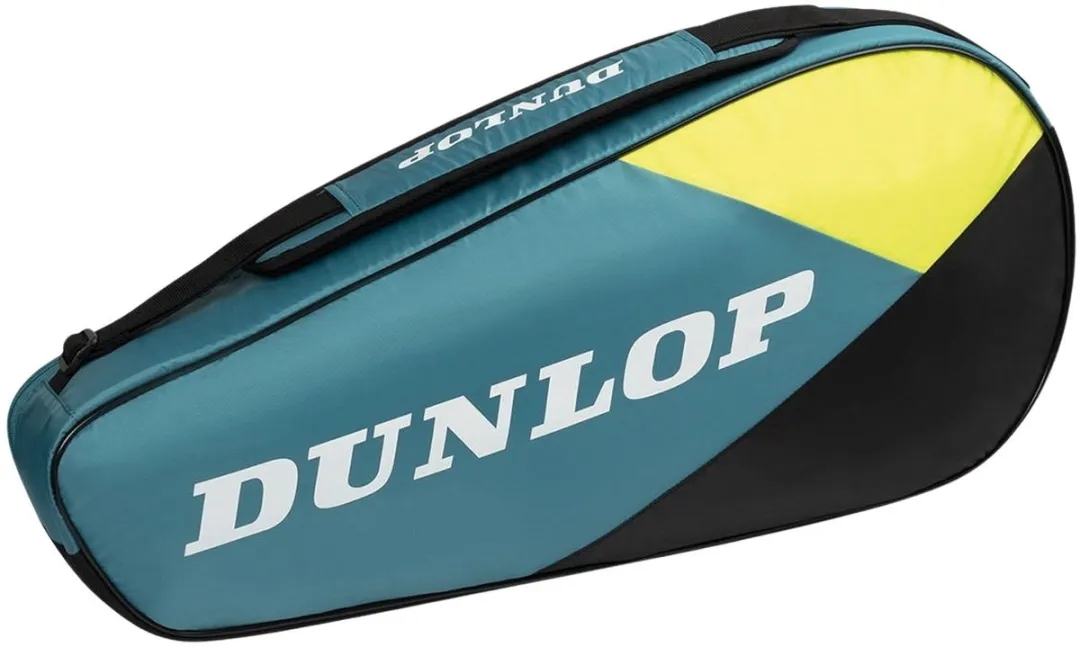 Dunlop SX Club Tennistas 3 Stuks - Teal/Black/Yellow
