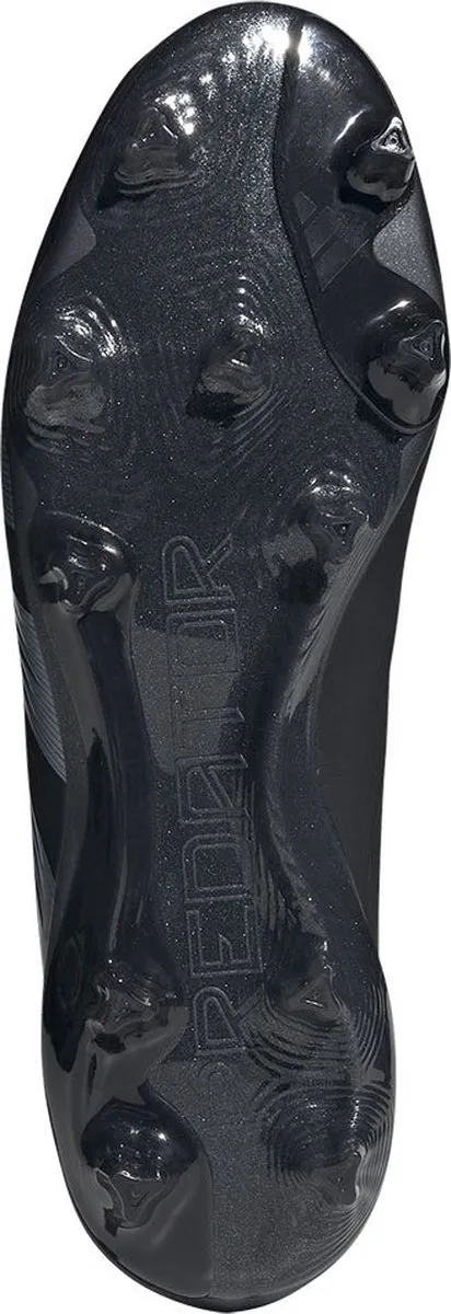 Adidas Predator Elite FG Voetbalschoen - 44 2/3 - Black/Black/White
