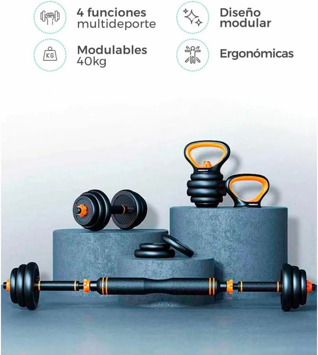 Xiaomi Ormanc40 Kettlebell 40 kg - Multicolor - afbeelding 2 van 6