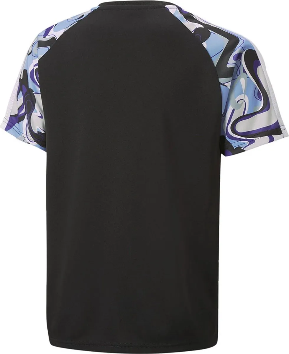 PUMA Neymar Creativity T-shirt - 128 cm - Zwart/Paars