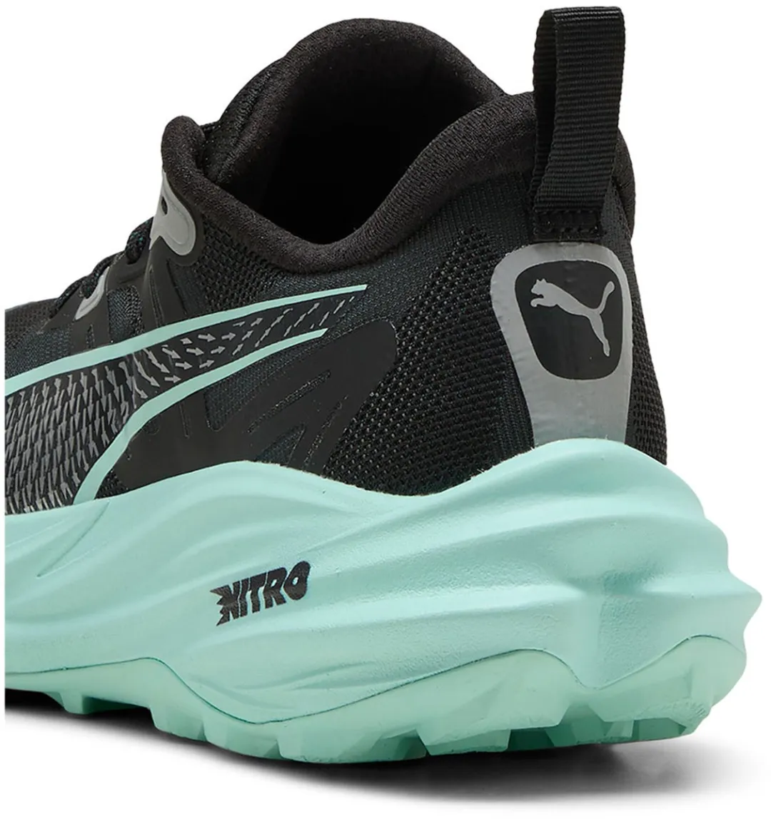PUMA Voyage Nitro 4 Hardloopschoenen - EU 42 - Green Terrain/Mint Melt