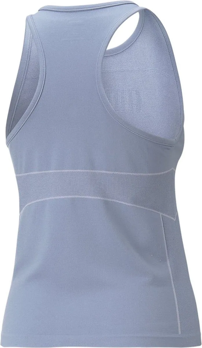 PUMA Formknit Seamless Mouwloos T-shirt - Blauw S