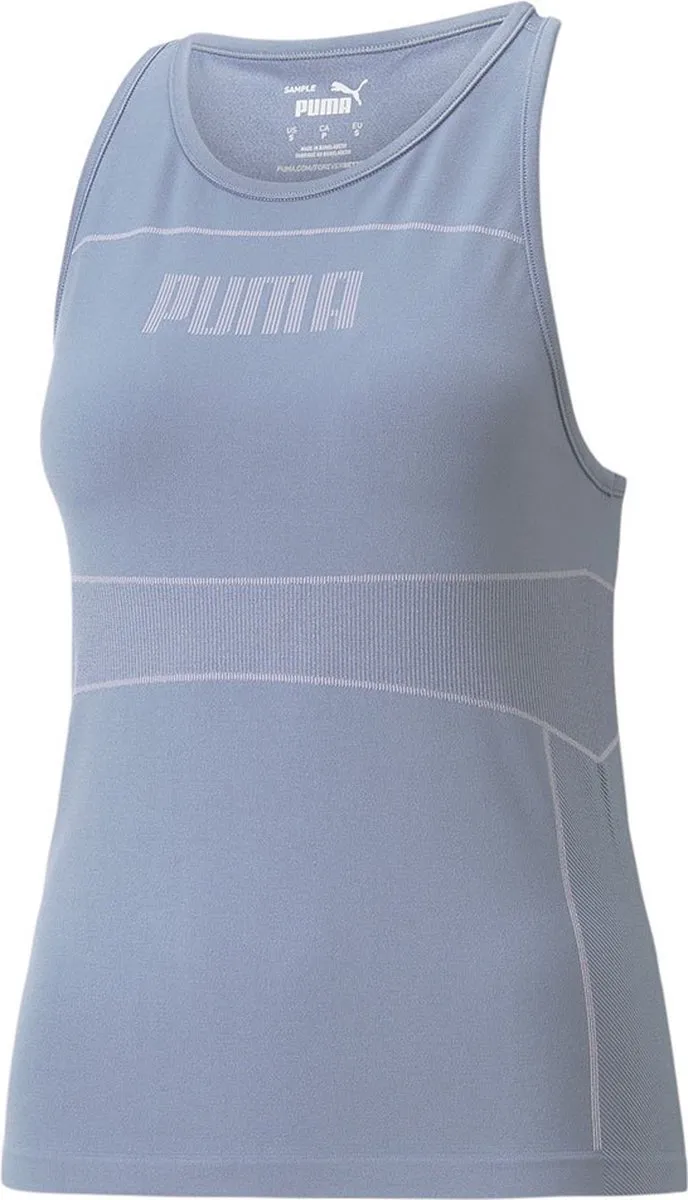 PUMA Formknit Seamless Mouwloos T-shirt - Blauw S