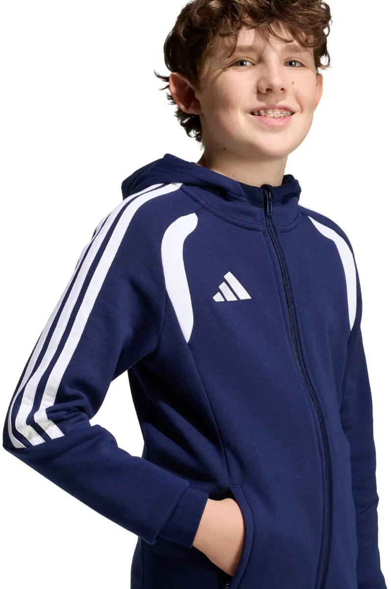 Adidas Tiro 26 League Sweat Hoodie Kinderen - 164cm Marineblauw - afbeelding 6 van 6