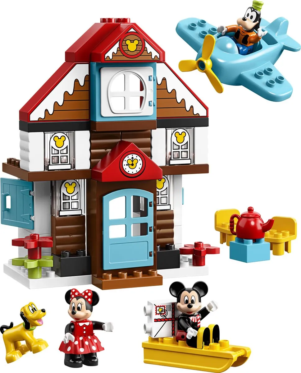 LEGO DUPLO Mickey's Vakantiehuisje 10889 - 4 Minifiguren - afbeelding 4 van 6