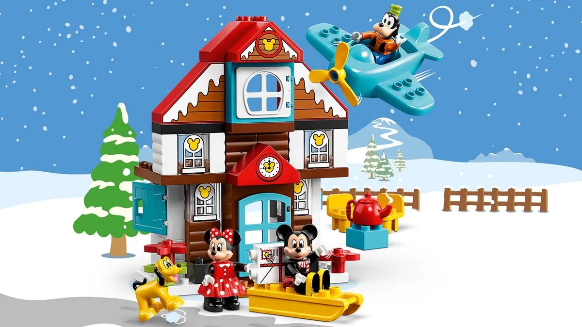 LEGO DUPLO Mickey's Vakantiehuisje 10889 - 4 Minifiguren - afbeelding 6 van 6