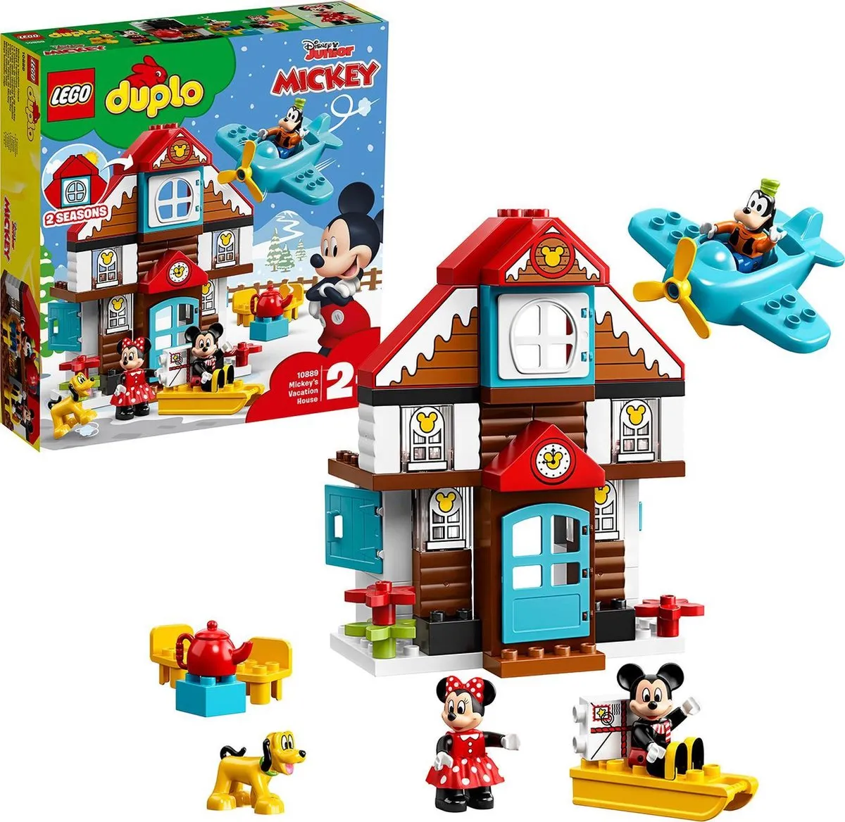 LEGO DUPLO Mickey's Vakantiehuisje 10889 - 4 Minifiguren - afbeelding 2 van 6