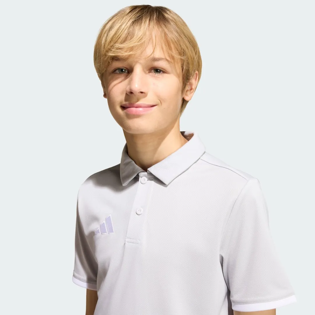 Adidas Performance Entrada26 Poloshirt Kids JZ6628 - 116 - Grijs