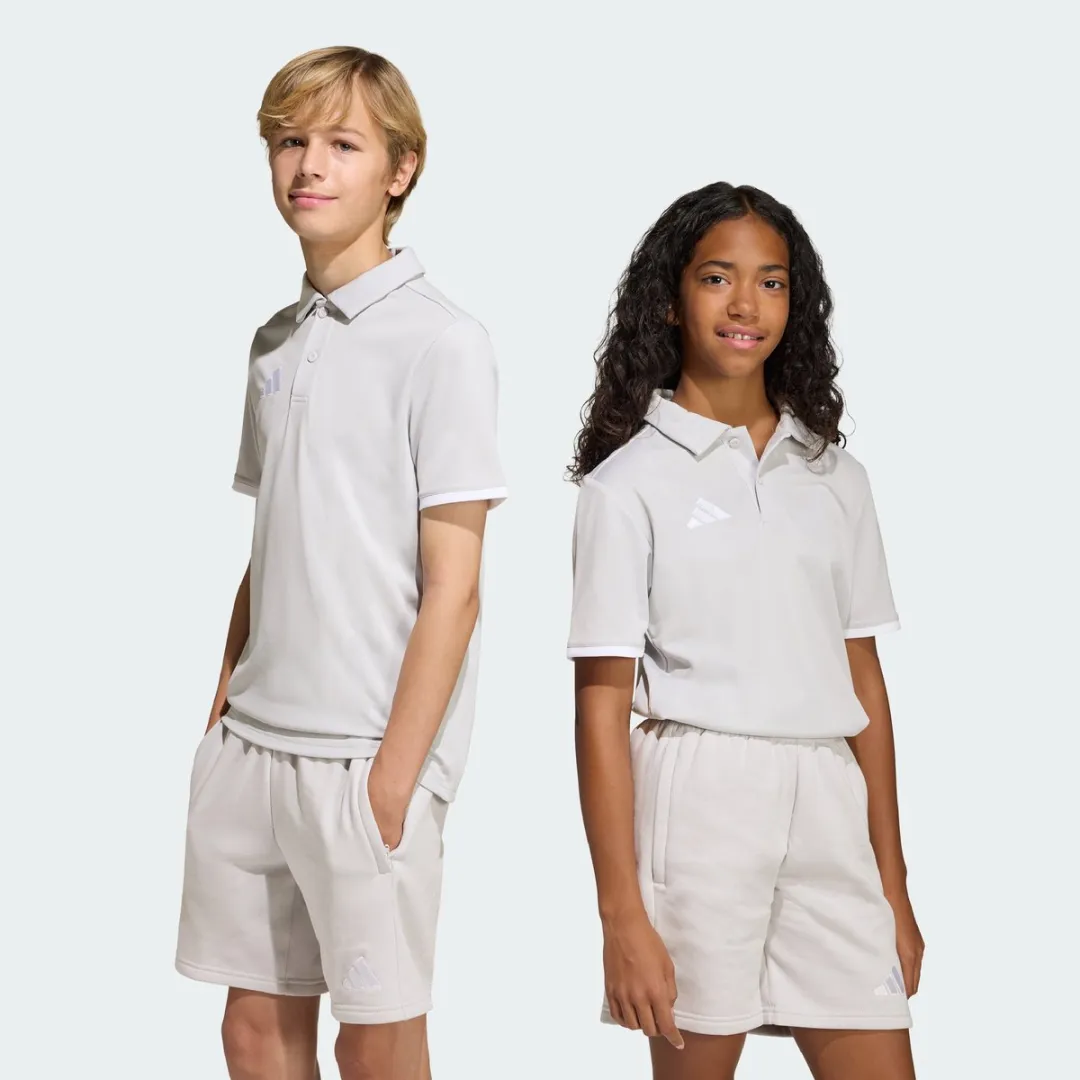 Adidas Performance Entrada26 Poloshirt Kids JZ6628 - 116 - Grijs