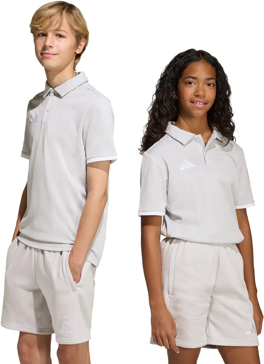 Adidas Performance Entrada26 Poloshirt Kids JZ6628 - 116 - Grijs
