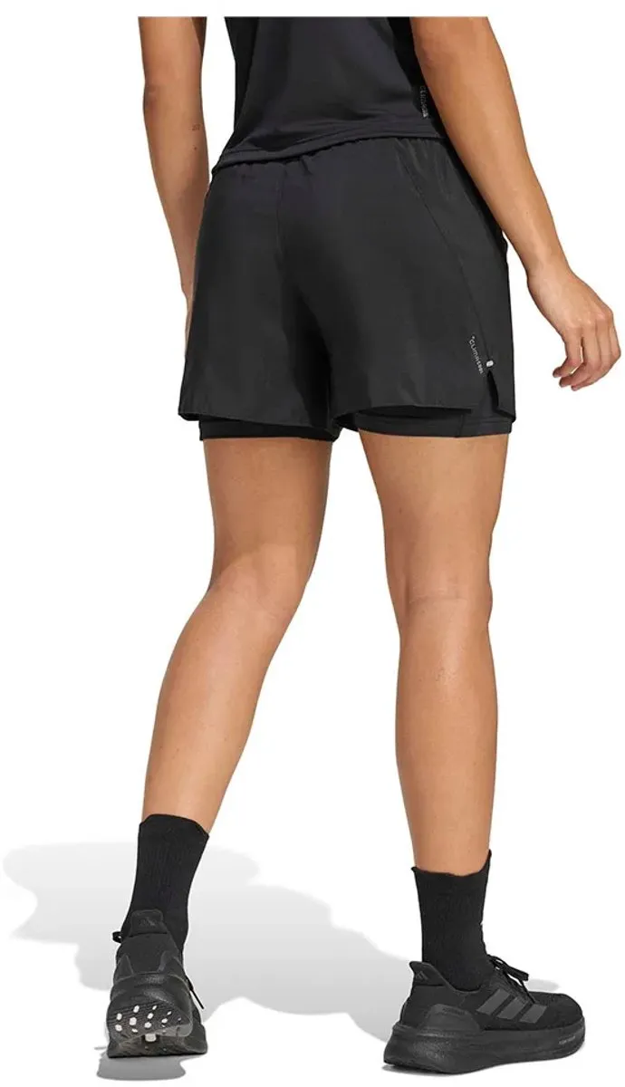 Adidas adi365 Running Essentials 2-in-1 Short Dames XL - Zwart