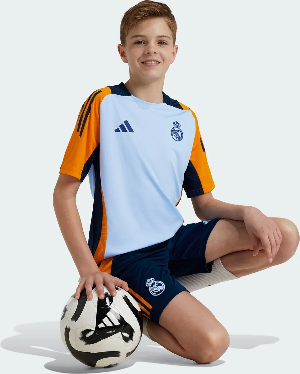 adidas Performance Real Madrid Tiro 24 Competition Short - 128 - Blauw - afbeelding 2 van 6