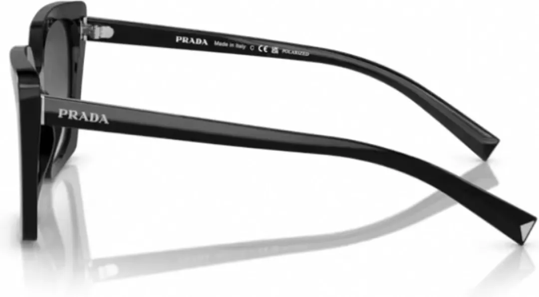 Prada OPR 23ZS Zonnebril - Zwart/Grijs Gradient - 10