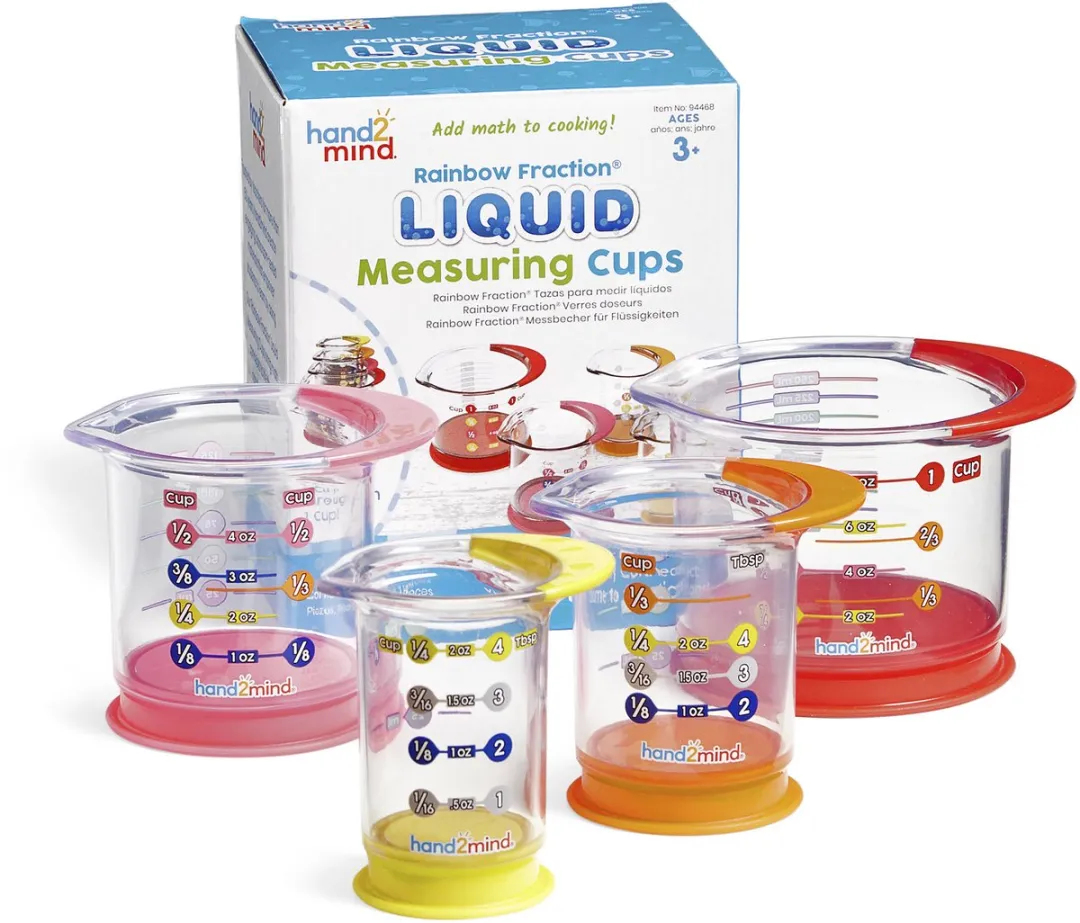 Learning Resources Rainbow Fraction Maatbekers