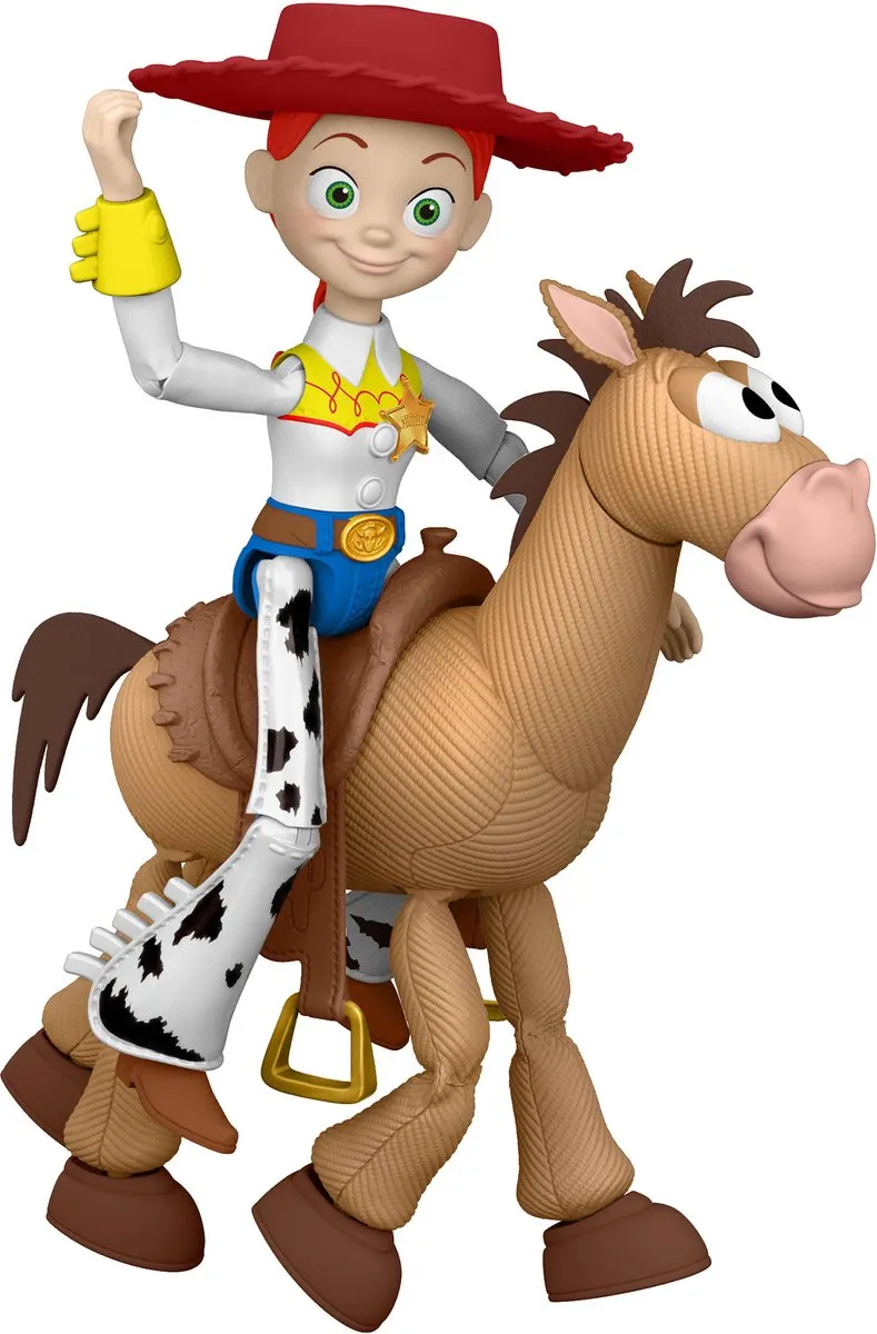 Mattel Disney Pixar Toy Story Jessie & Bullebeest Set - Meerkleurig