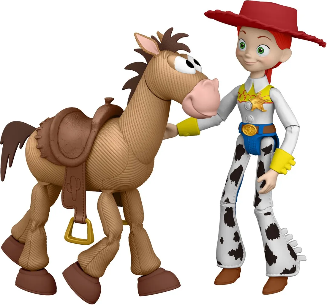 Mattel Disney Pixar Toy Story Jessie & Bullebeest Set - Meerkleurig