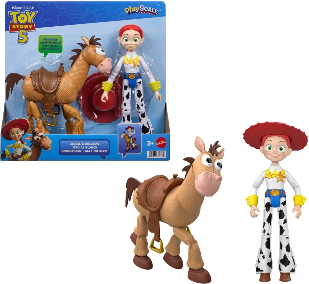 Mattel Disney Pixar Toy Story Jessie & Bullebeest Set