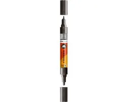 Molotow One4All Twin Marker Metallic Zwart