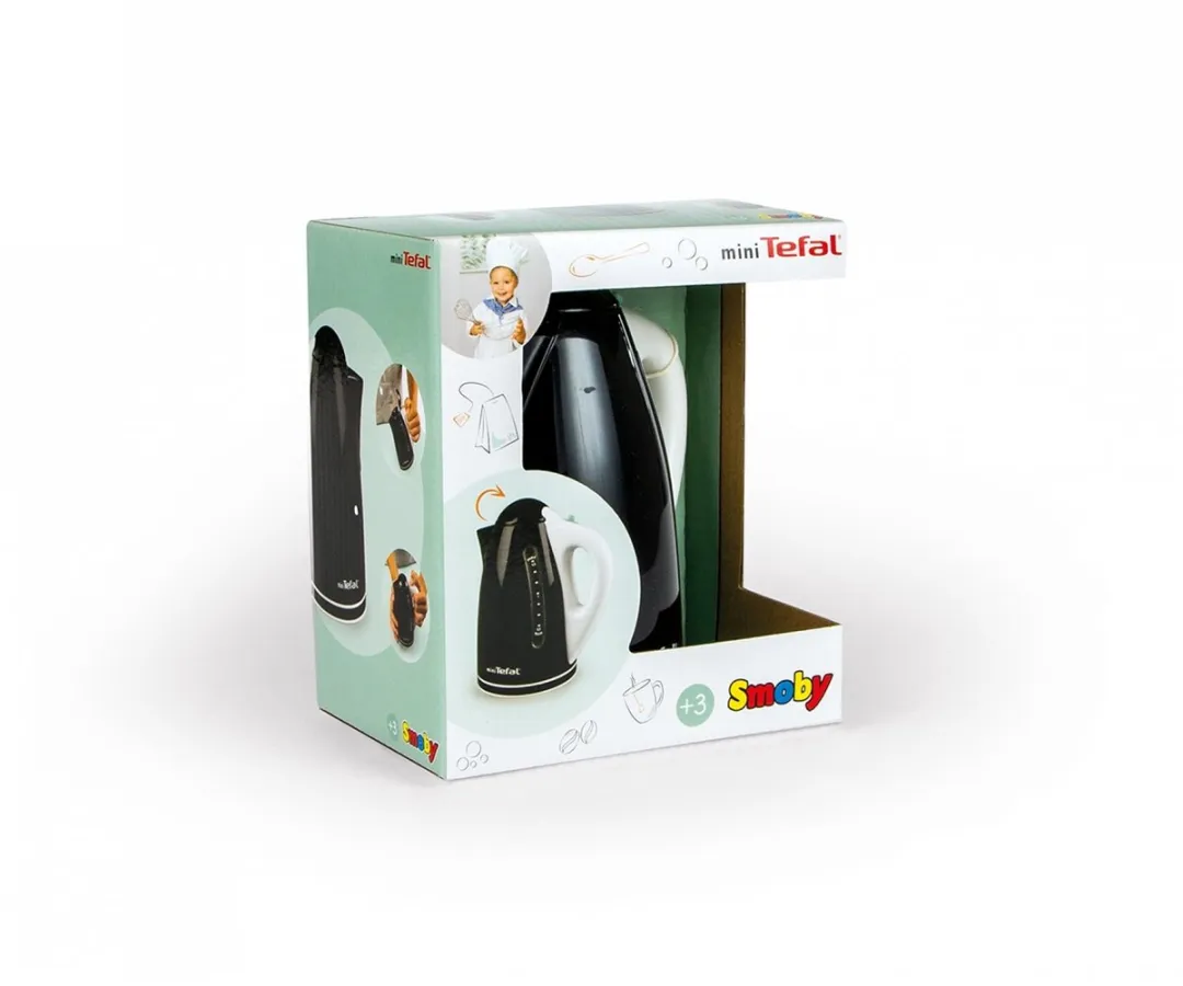 Smoby Tefal Speelgoed Waterkoker - 3+ jaar - Zwart/Wit