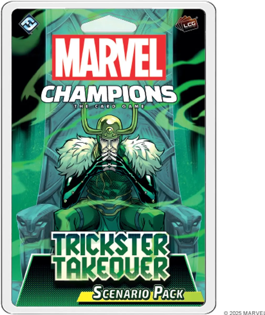 Fantasy Flight Games Marvel Trickster Takeover Scenario Pack Loki FFMC55