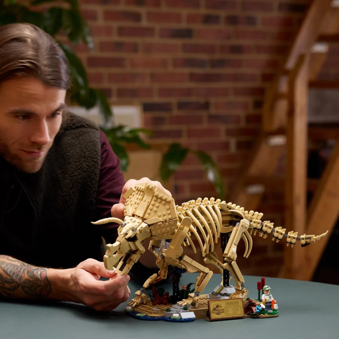 LEGO Jurassic World Dinosaurusfossielen Triceratops 77985 - 1154 Stukken