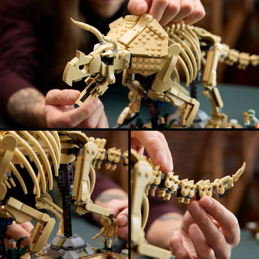 LEGO Jurassic World Dinosaurusfossielen Triceratops 77985 - 1154 Stukken - afbeelding 6 van 6