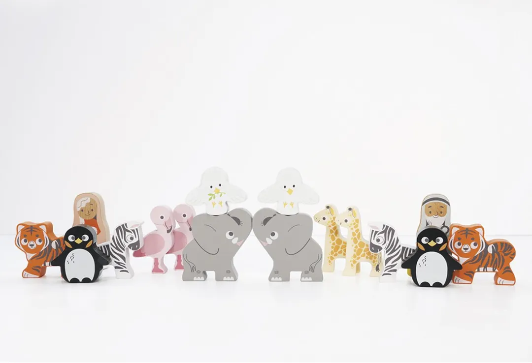 Le Toy Van Noa's Ark Houten Speelset Multicolor