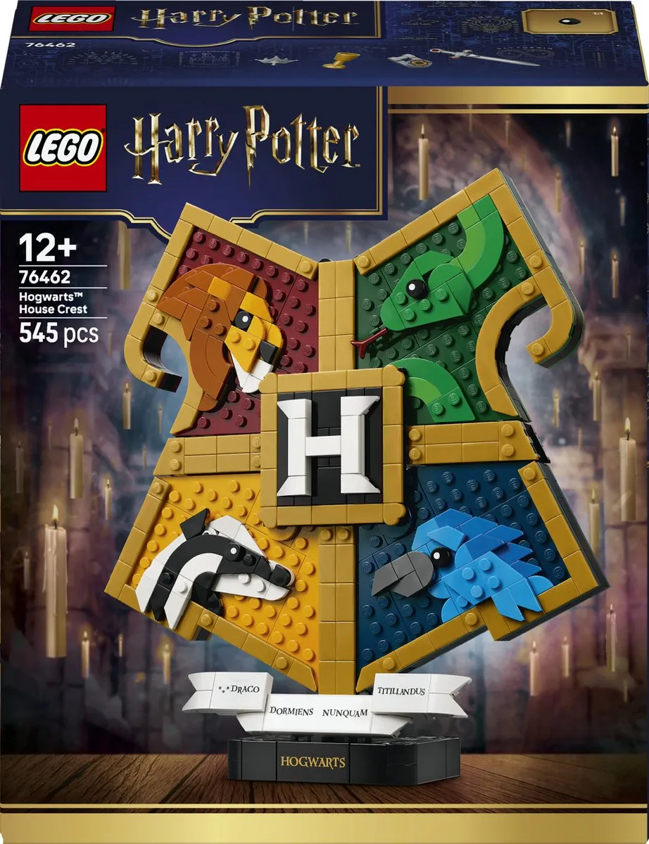 LEGO Harry Potter Zweinstein Afdelingswapen 76462 - 545 Stukken - Multicolor
