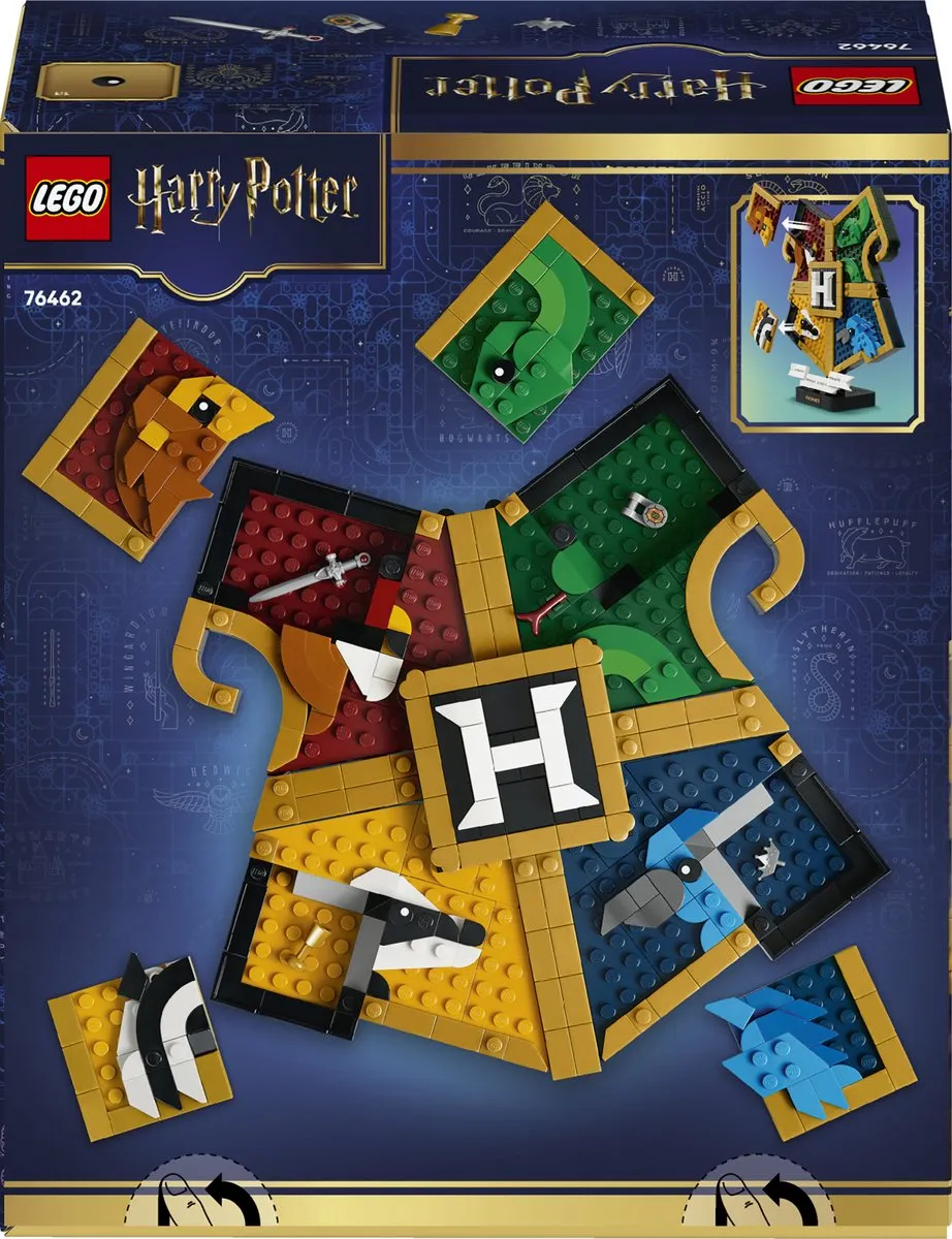 LEGO Harry Potter Zweinstein Afdelingswapen 76462 - 545 Stukken - Multicolor - afbeelding 6 van 6