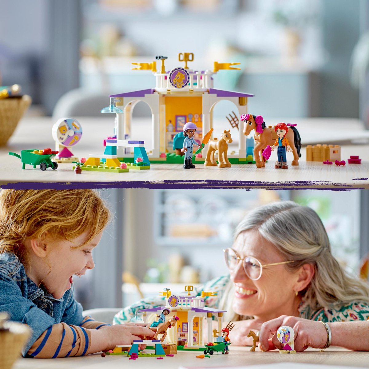 LEGO Friends Paardentraining Paarden Speelgoed Set voor Meisjes en Jongens - 41746