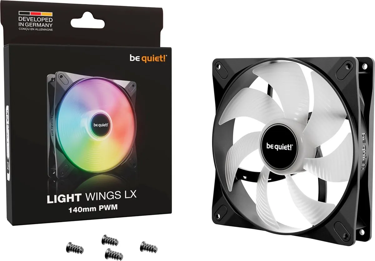 be quiet! BL126 Box Ventilator 14cm - Zwart