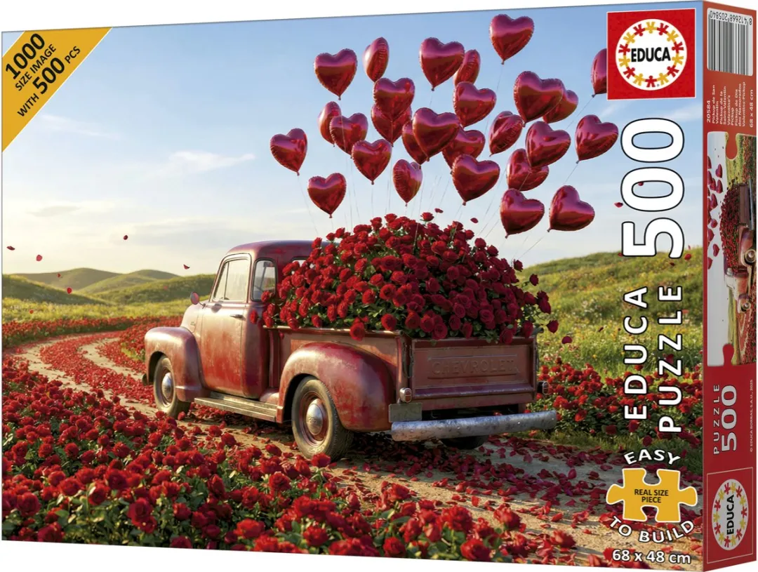 Educa Valentine's Pickup Legpuzzel 500 Stuks - Meerkleurig