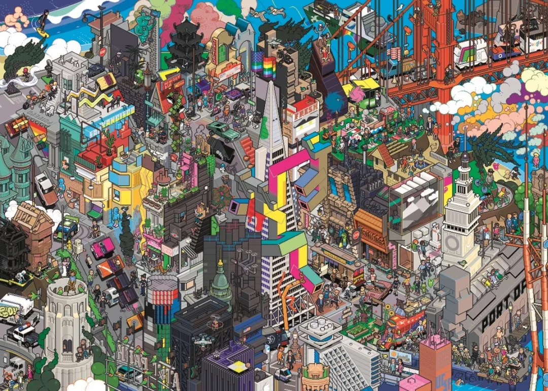 Heye San Francisco Legpuzzel 1000 Stuks