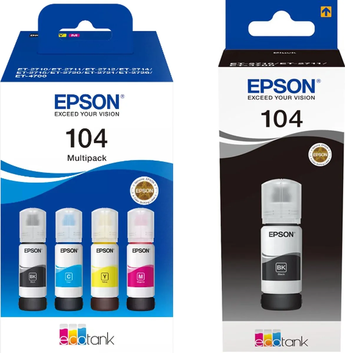 Epson T104 Multipak Inktcartridges