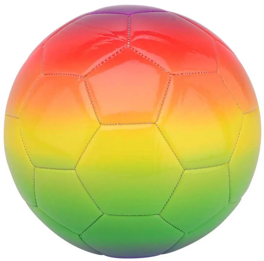 Johntoy Voetbal Regenboog Kunstleder