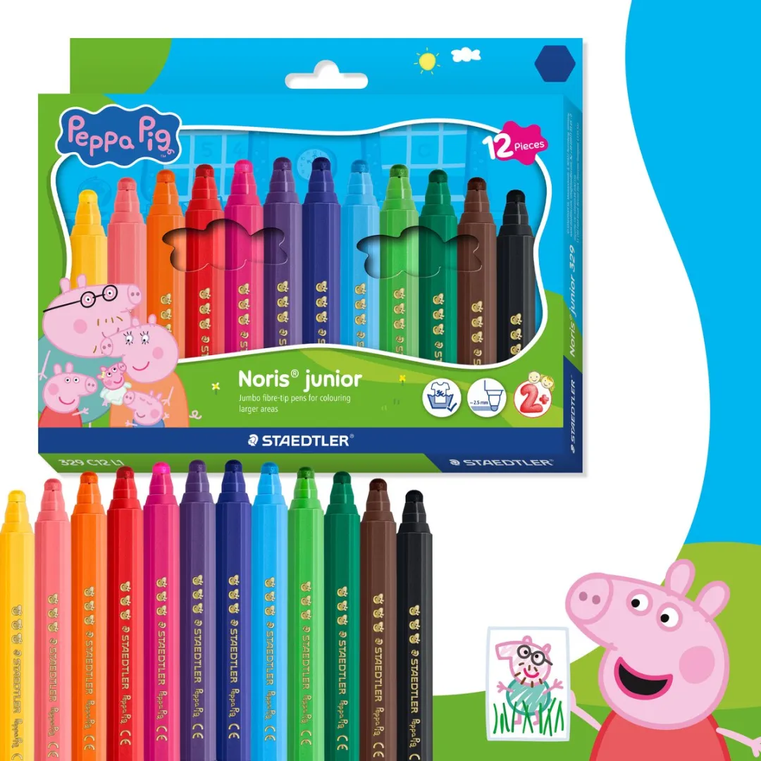 STAEDTLER Peppa Pig Noris Junior Kleurstiften