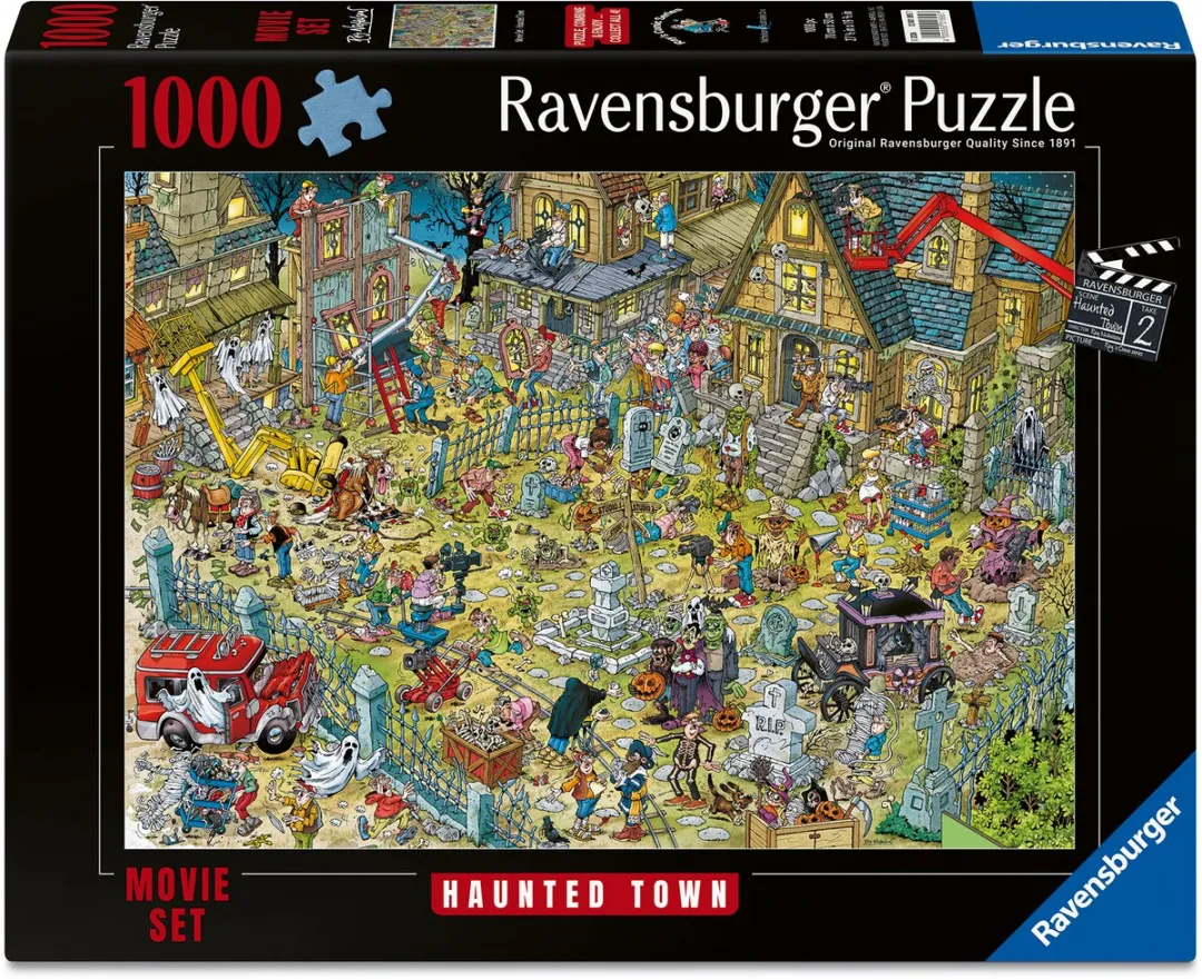 Ravensburger Movie Set 2 Haunted House Legpuzzel 1000 Stuks