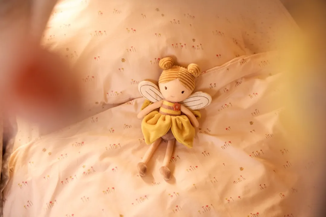 Jollein Knuffelpop Bee Lily - Bij