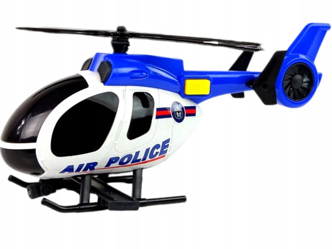 Toystar Politie Helikopter & Auto Set - Licht en Geluid - 3 Jaar+