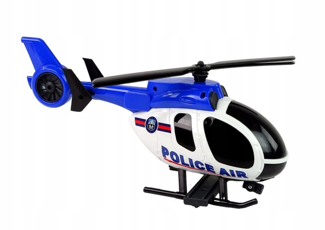 Toystar Politie Helikopter & Auto Set - Licht en Geluid - 3 Jaar+