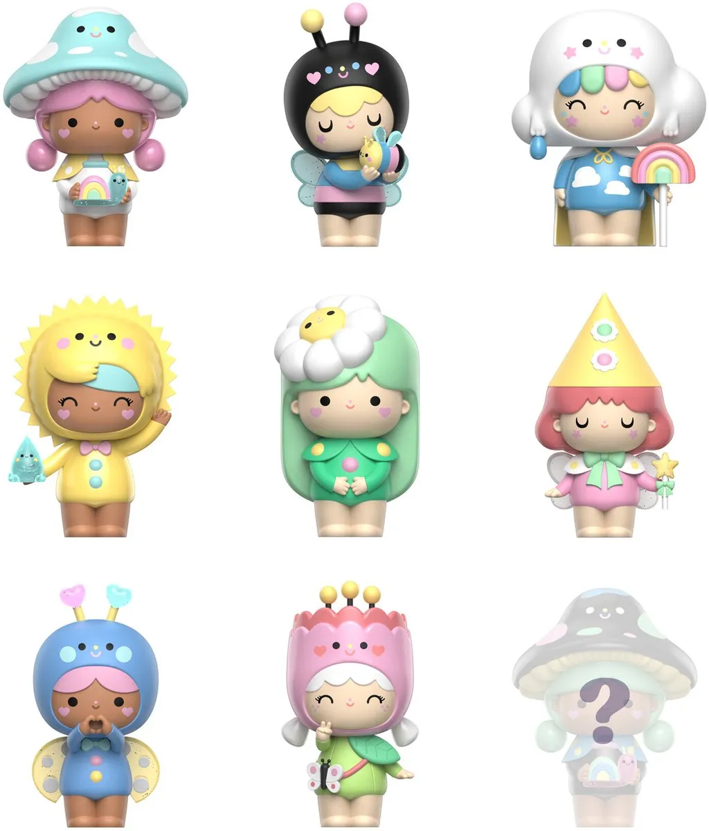 Tomy Momiji Magical Meadow Message Dolls Blind Box - 9 Stuks
