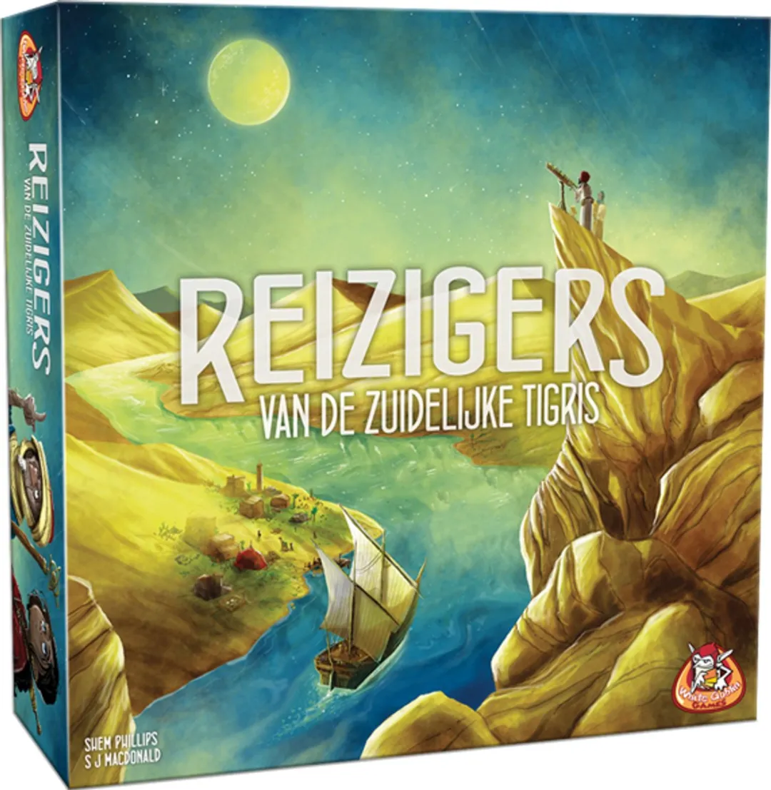 White Goblin Games Reizigers van de Zuidelijke Tigris Expertspel - 1-4 Spelers