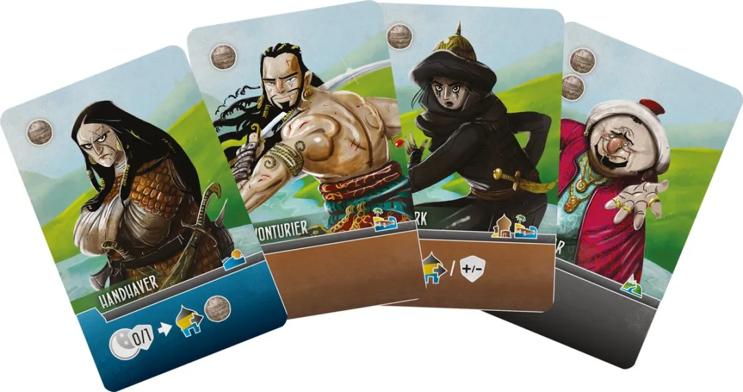 White Goblin Games Reizigers van de Zuidelijke Tigris Expertspel - 1-4 Spelers