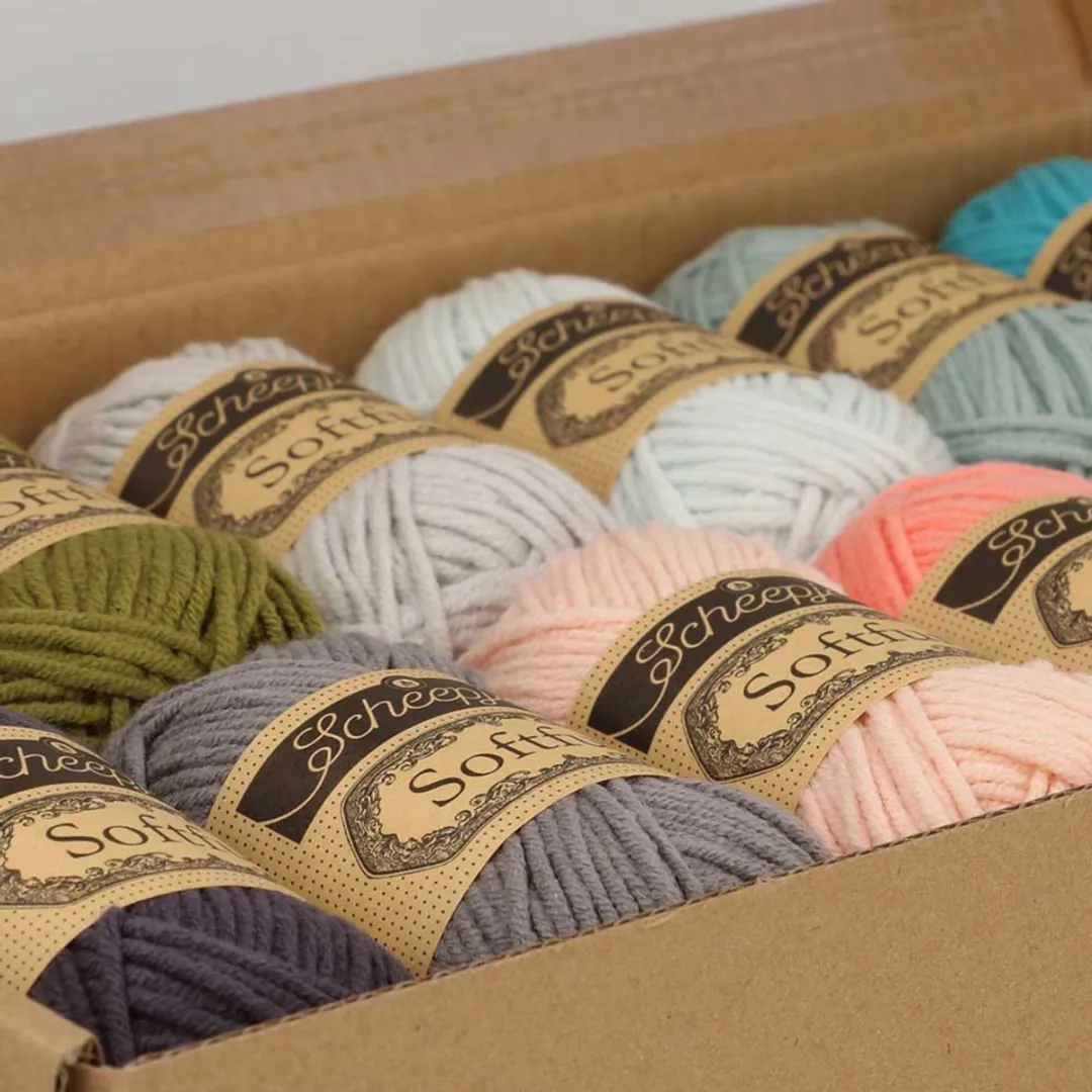 Scheepjes Softfun Colour Pack 12x20g - 12 Kleuren
